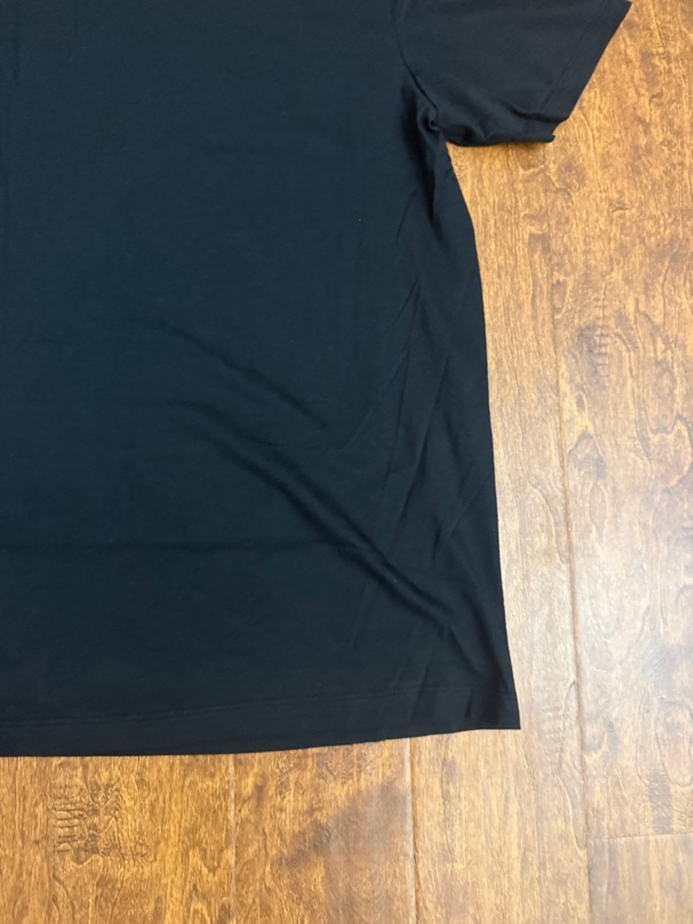 Nike Men’s Black Short Sleeve Tee with Orange Swoosh Multicolor Graphic Size L - Picture 15 of 16